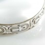 Ankh Cartouche Silver Bracelet
